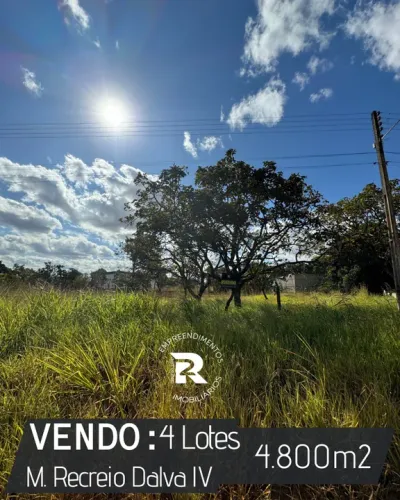 Vendo 4 Lotes Escriturados próximo a BR-040 e fábrica Centrogran, Luziânia/Go
