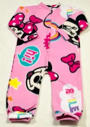 Macacão Soft Infantil Nova Coleção Minnie Mouse