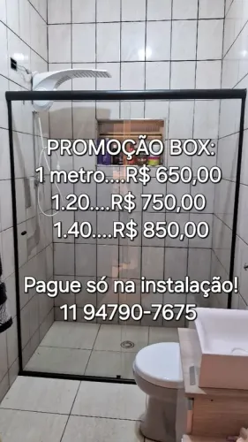 Box Banheiro instalado!!!