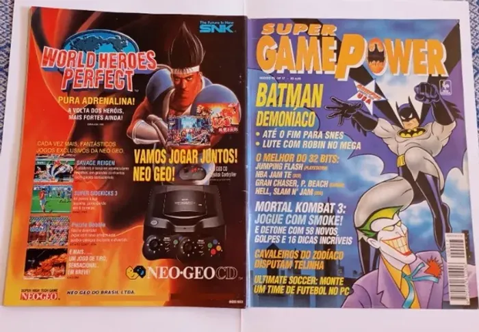 Revista Super Gamepower Nº 17 Cavaleiros Do Zodíaco
