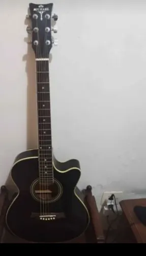 VIOLÃO MICHAEL ELÉTRICO + ACÚSTICO pra vender hoje! PROMOÇÃO!