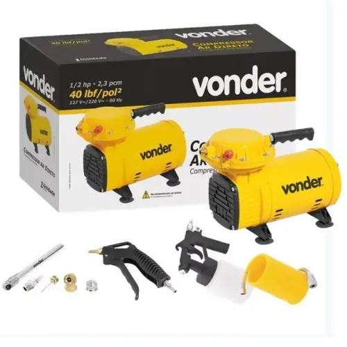 COMPRESSOR AR DIRETO 1/2HP 2,3PCM VONDER