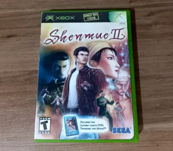 Shenmue 2 Original Com Disco Bônus Xbox Clássico