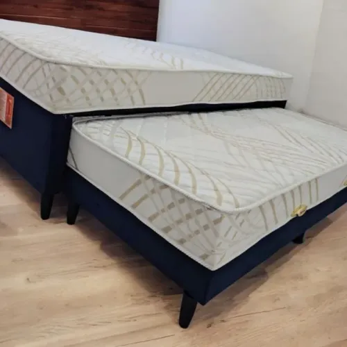 cama solteiro com cama auxiliar