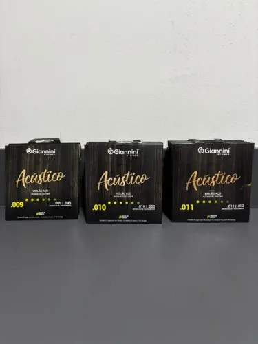 Encordoamento Violão / Guitarra Giannini