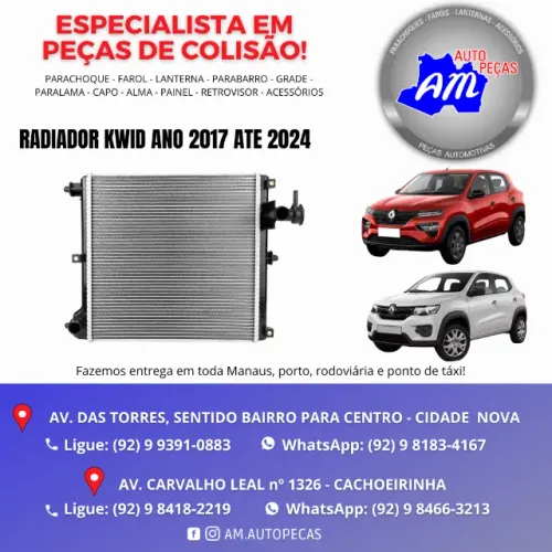 radiador kwid 