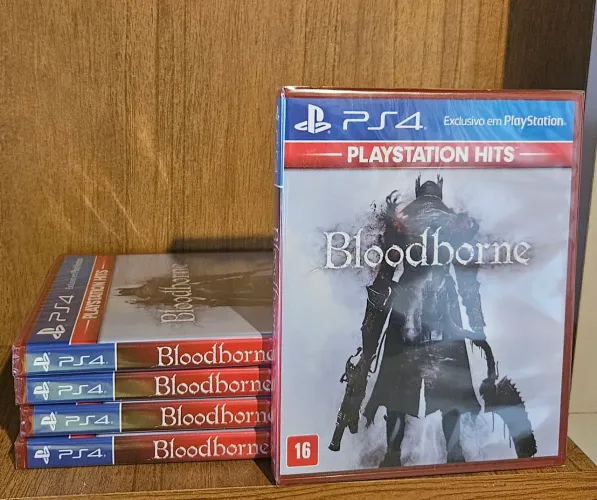 Blodborne ps4 novo lacrado aceito cartão e analiso trocas
