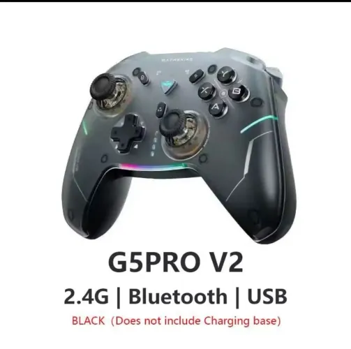 Controle machenike G5 Pro V2 para PC Switch TV Tablet Celular Bluetooth 2.4G USB<br>