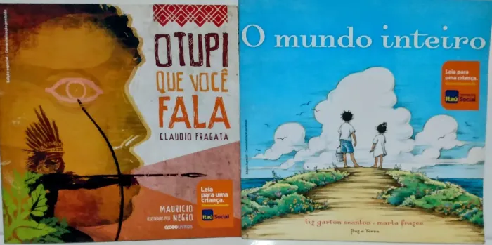 Livros Infantis - Otupi Que Você Fala & O Mundo Inteiro - Coleção Itaú Social 