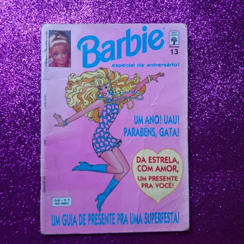 Gibi em quadrinho Barbie Edição 13 Editora Abril Jovem 