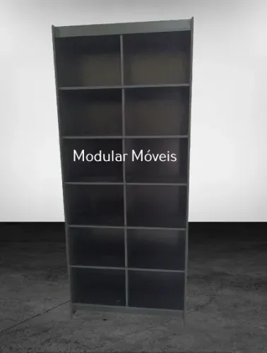 Colmeia 12 Nichos - MDF Preto