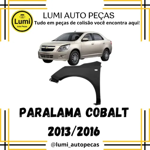 Paralama Cobalt 13/16 C/Furo - NOVO 