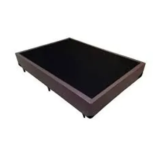Base Box Casal Blindada Marrom - Entrega Rápida!