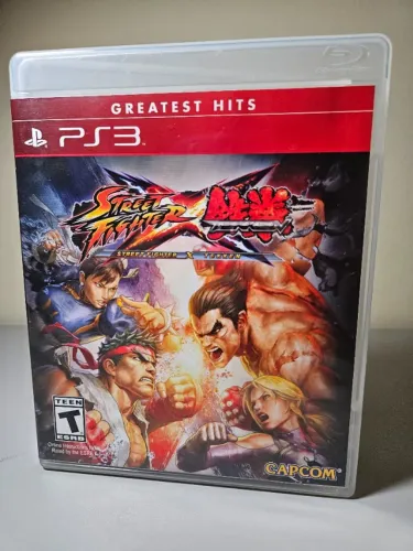 Jogo Street Fighter x Tekken - PS3