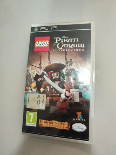 Jogo psp umd piratas do caribe lego