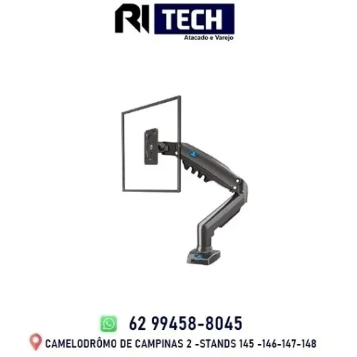 Suporte para Monitor Articulado 02 Portas USB 3.0 Onistek ON-F90USB