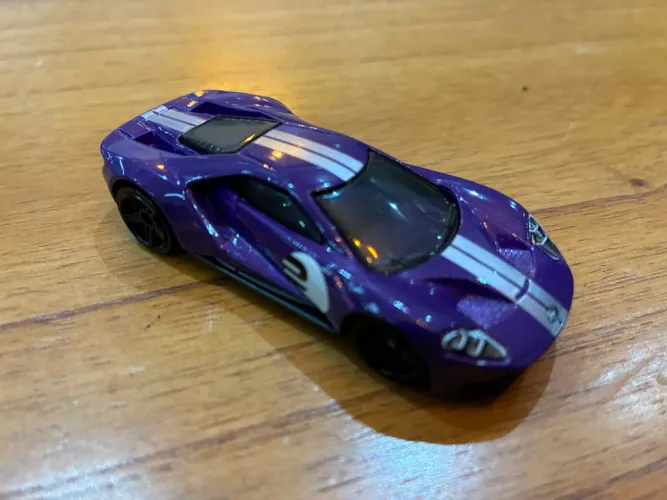 Hot Wheels 17 Ford GT (Roxo) do Pack 5 HW Motor Show