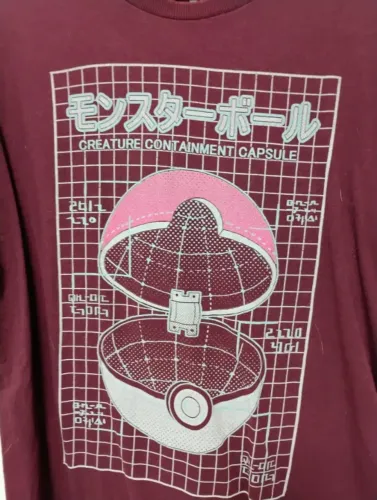 Camiseta Pokebola - P