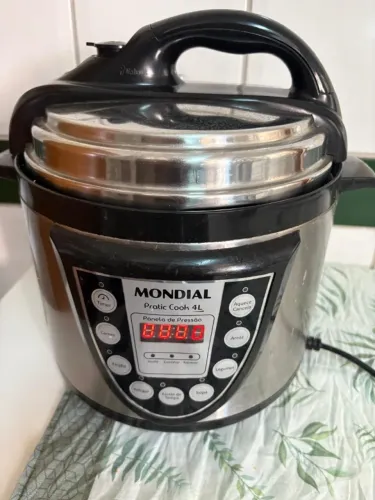 Panela de Pressão Elétrica Pratic Cook Pe-09 4L Mondial 220v