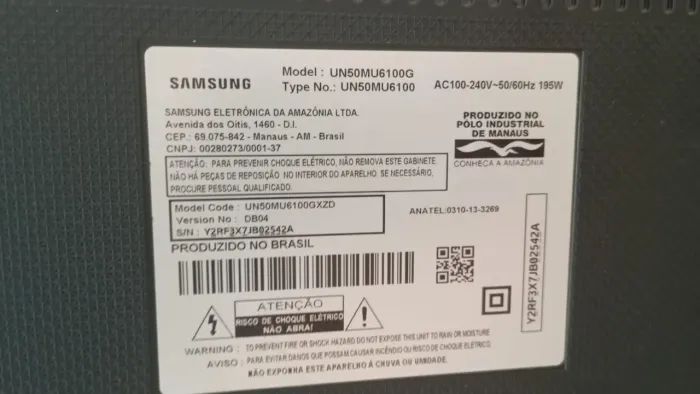 Smart tv Samsung 50 polegadas