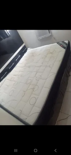 Colchão Ortobom Força casal + cama R$1,200