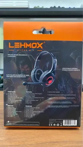 Headset Gamer Lehmox Hyper GT - Novo