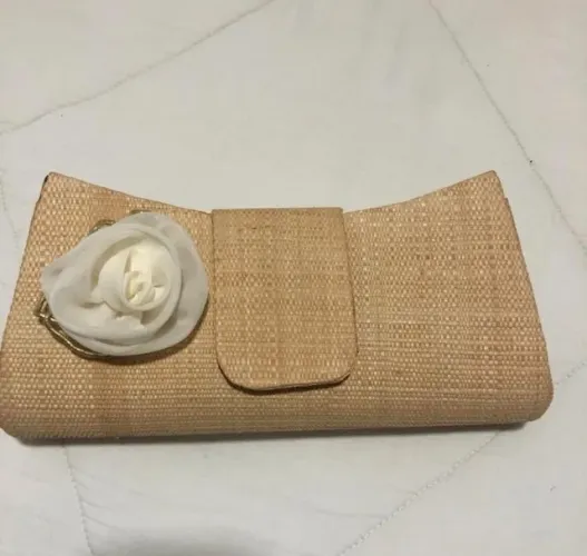 Bolsa de palha chique