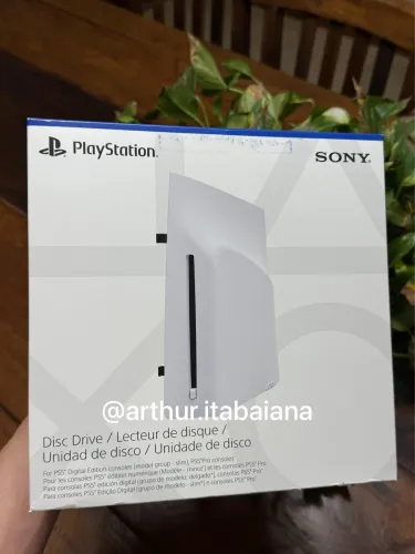 Leitor Unidade de Disco para PS5 Slim & PS5 PRO Novo LACRADO + Nota Fiscal