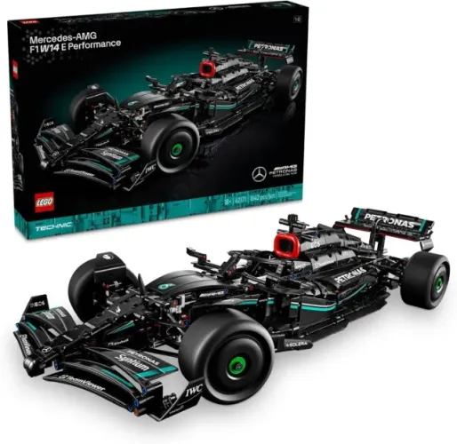 Lego Technic 42171 Mercedes amg F1 W14 E Performance Fórmula 1 1642 peças