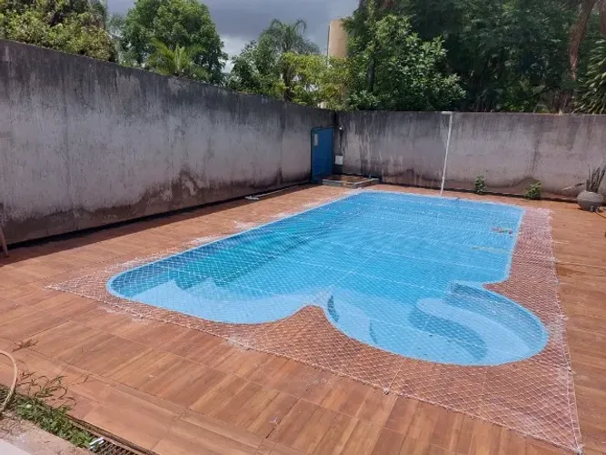 rede de proteção piscinas