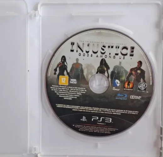 Injustice Gods Among US - PS3 - Sem capa