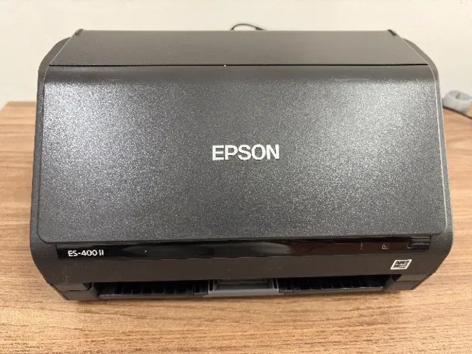 Scanner Epson Workforce Es-400 Ii Colorido Duplex Usb Cor Preto
