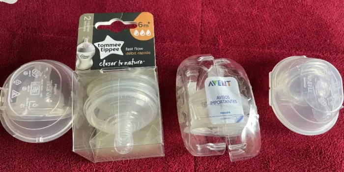 KIT COM 6 BICOS DE MAMADEIRAS