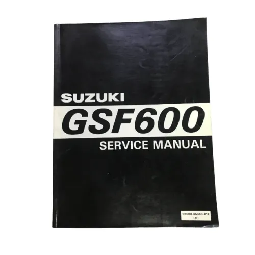 Manual SUZUKI GSF600 SERVICE MANUAL