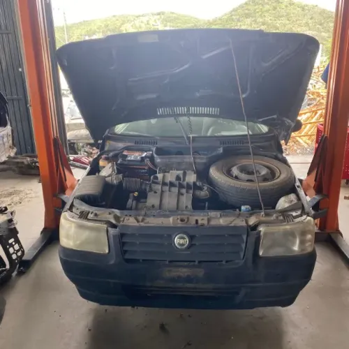 Fiat Uno Mille 2006 sucata - motor 1.0 Fire