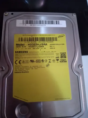 HD Samsung 320GB SATA 7200 RPM