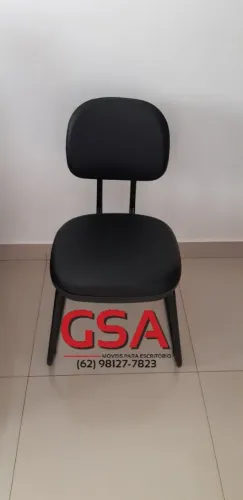 Cadeira secretária fixa base trapézio ( Entrega Grátis! )