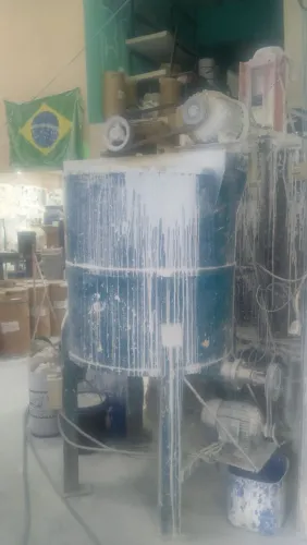 Misturador Industrial para fabricação de tinta textura grafiato pedras naturais . 