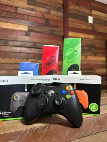 Controle Xbox 360 TV PC wireless sem fio jogos incríveis 