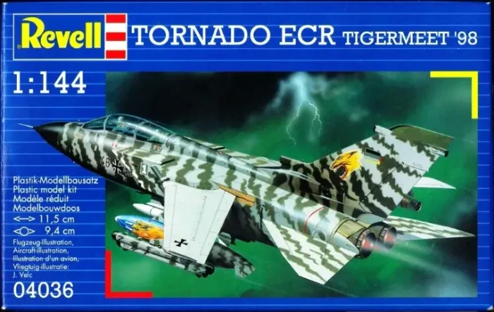 AVIÃO TORNADO ECR TIGERMEET 98 [Revell] 1:144 - Plastimodelismo [novo]