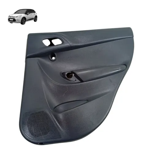 Forro Porta Traseiro Lado Direito Citroen C3 2014 S 33500