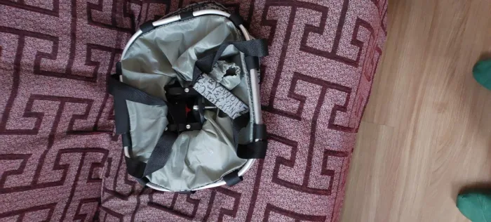 Cesto de bicicleta para transporte