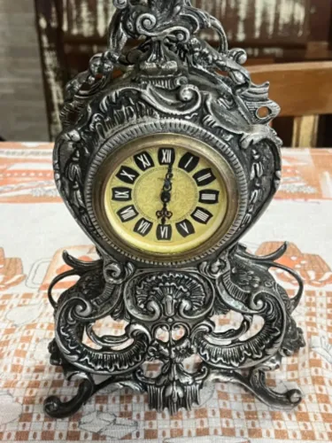 Relógio de lareira alemão 