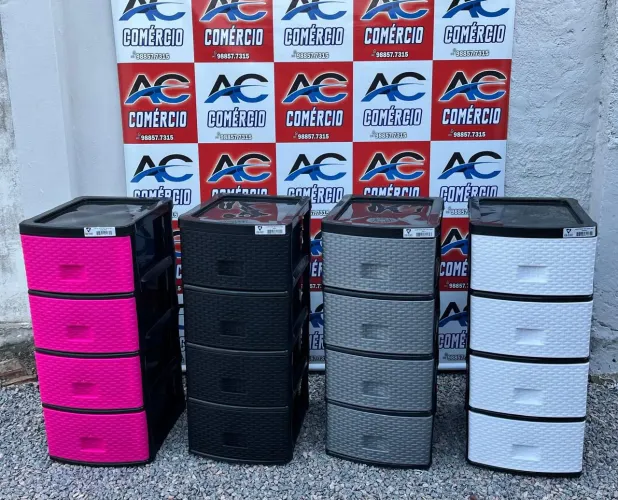 PROMOÇÃO DE GAVETEIROS DE 4 GAVETEIROS 