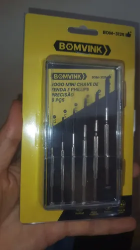 Kit conjunto de chaves de precisão,fenda,Philips NOVO!