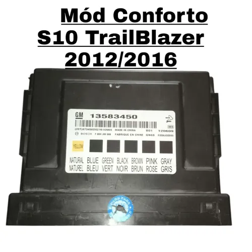 MÓDULO CONFORTO S10 TrailBlazer NOVO */2016