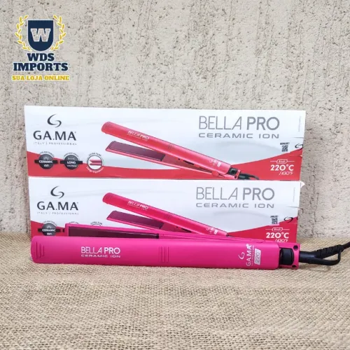 Chapinha Prancha Gama Bella Pro Ceramic Íon