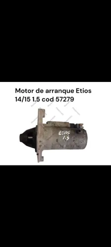 Motor de arranque Etios 1.5