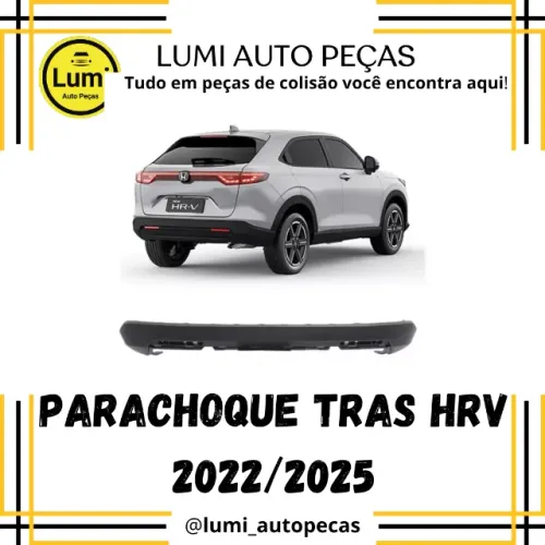 Parachoque Traseiro HRV 2022/.. Texturizado - NOVO 