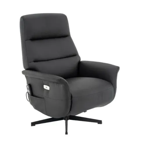 Poltrona Michigan marca rivatti com 9 pontos de massagem e regulagens elétrica 